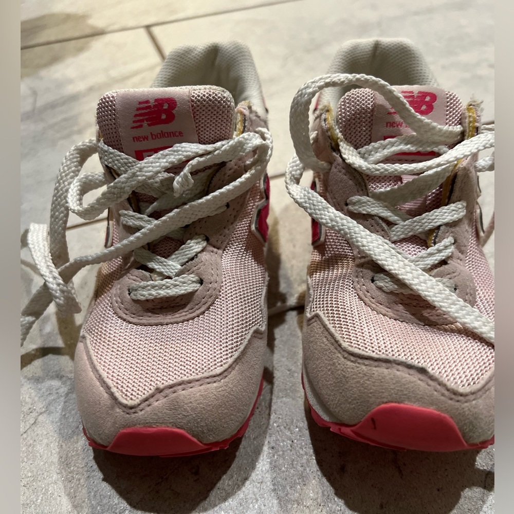 New Balance Kids' Pink 515 Sneakers